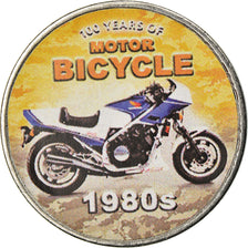 Monnaie, Somaliland, 1/2 Shilling, 2019, Motos - 100 ans - 1980, SPL, Stainless