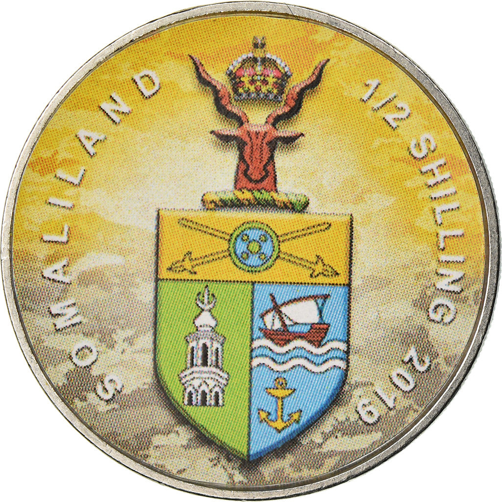 Moneta, Somaliland, 1/2 Shilling, 2019, Motos - 100 ans - 2000, SPL, Acciaio