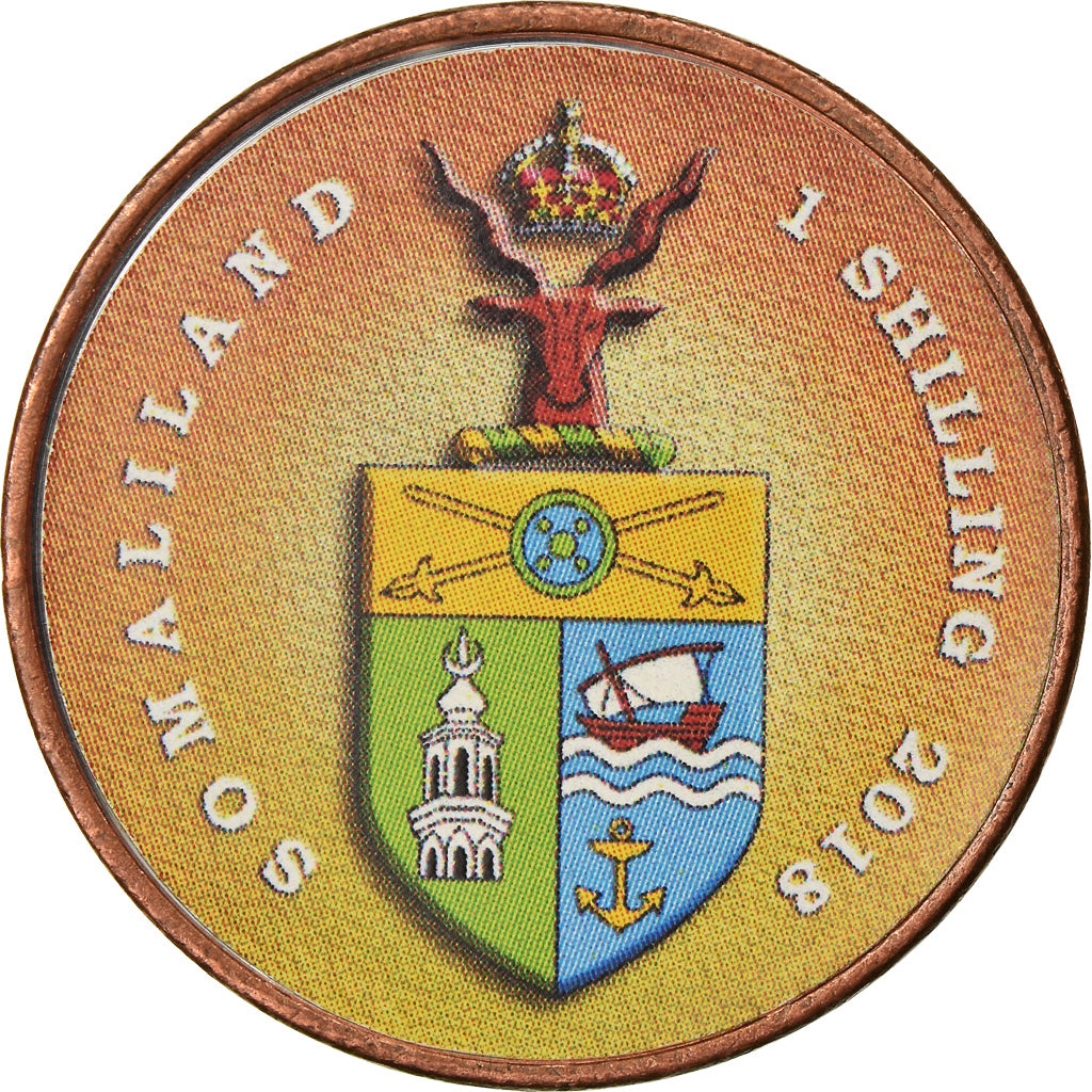 Monnaie, Somaliland, Shilling, 2018, Faune africaine - Zébre, SPL, Stainless