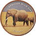 Coin, Somaliland, Shilling, 2018, Faune africaine - Eléphant, MS(63), Stainless