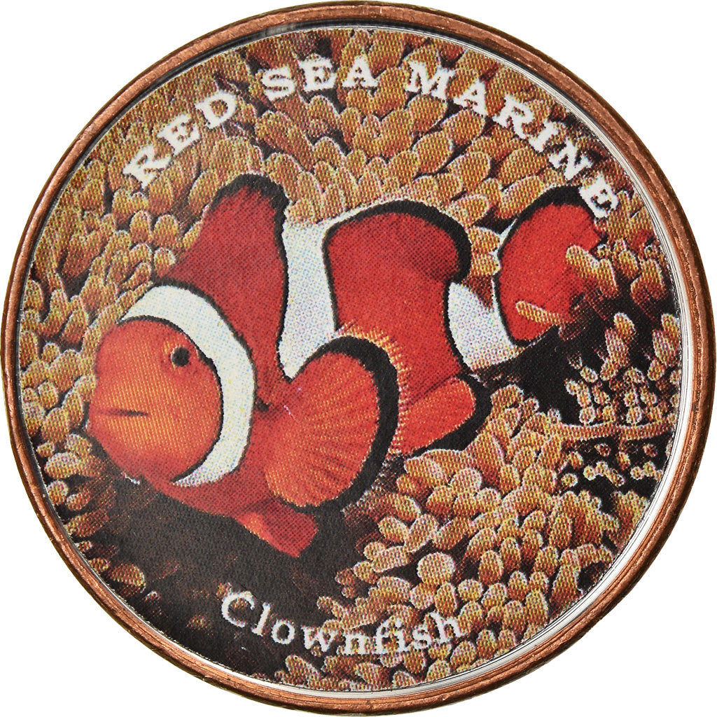 Coin, Somaliland, Shilling, 2018, Vie sous-marine - Poisson-clown, MS(63)
