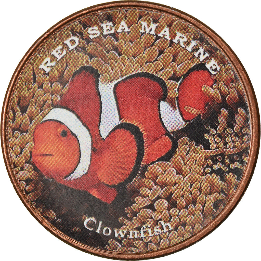 Coin, Somaliland, Shilling, 2018, Vie sous-marine - Poisson-clown, MS(63)