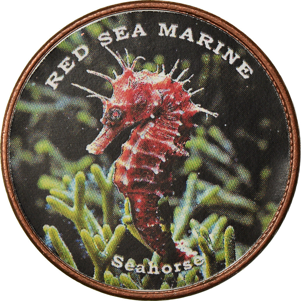 Coin, Somaliland, Shilling, 2018, Vie sous-marine - Hippocampe, MS(63)