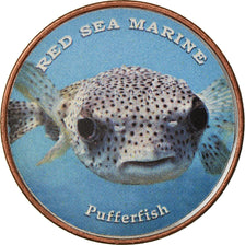 Coin, Somaliland, Shilling, 2018, Vie sous-marine - Poisson-globe, MS(63)