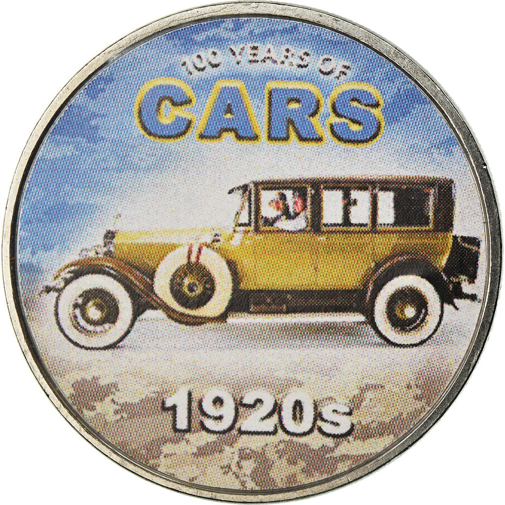 Coin, Somaliland, 1/2 Shilling, 2019, Automobiles - 100 ans - 1920, MS(63)