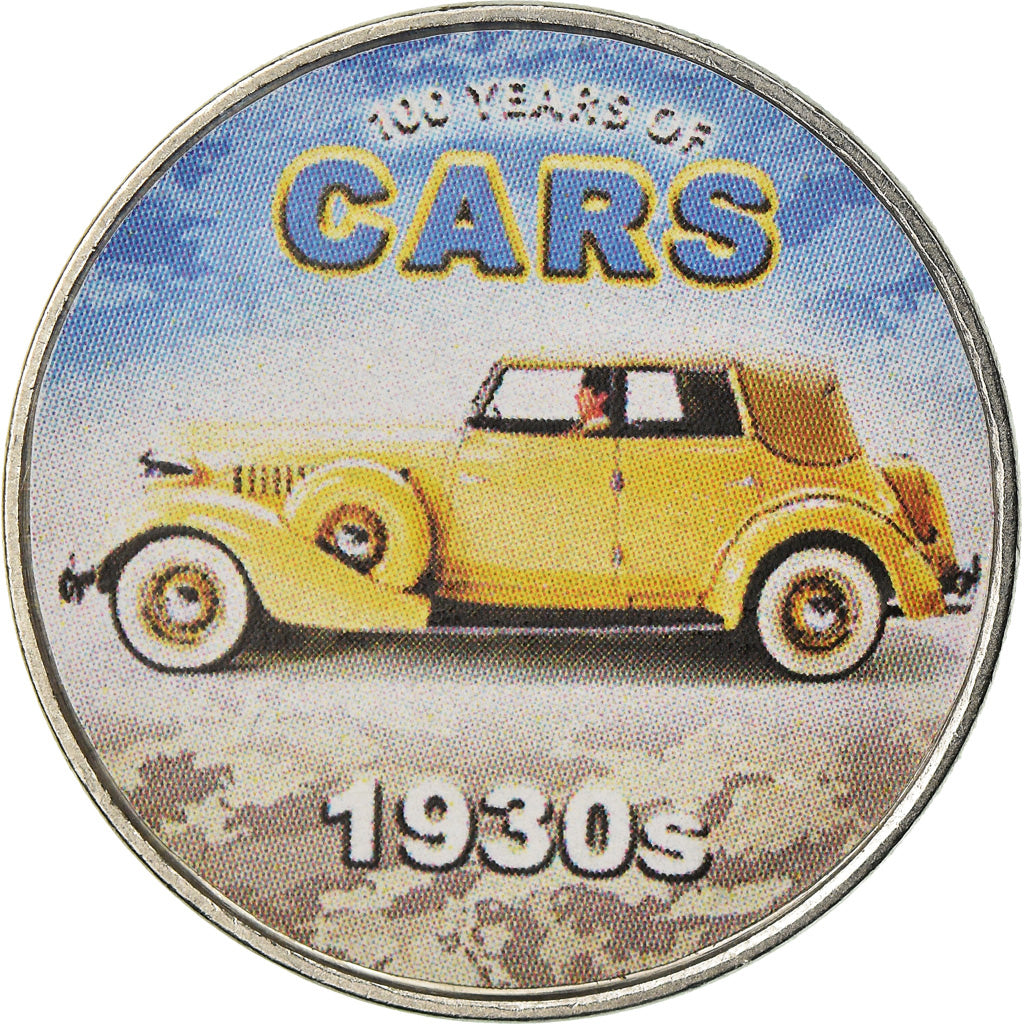 Munten, Somaliland, 1/2 Shilling, 2019, Automobiles - 100 ans - 1930, UNC-