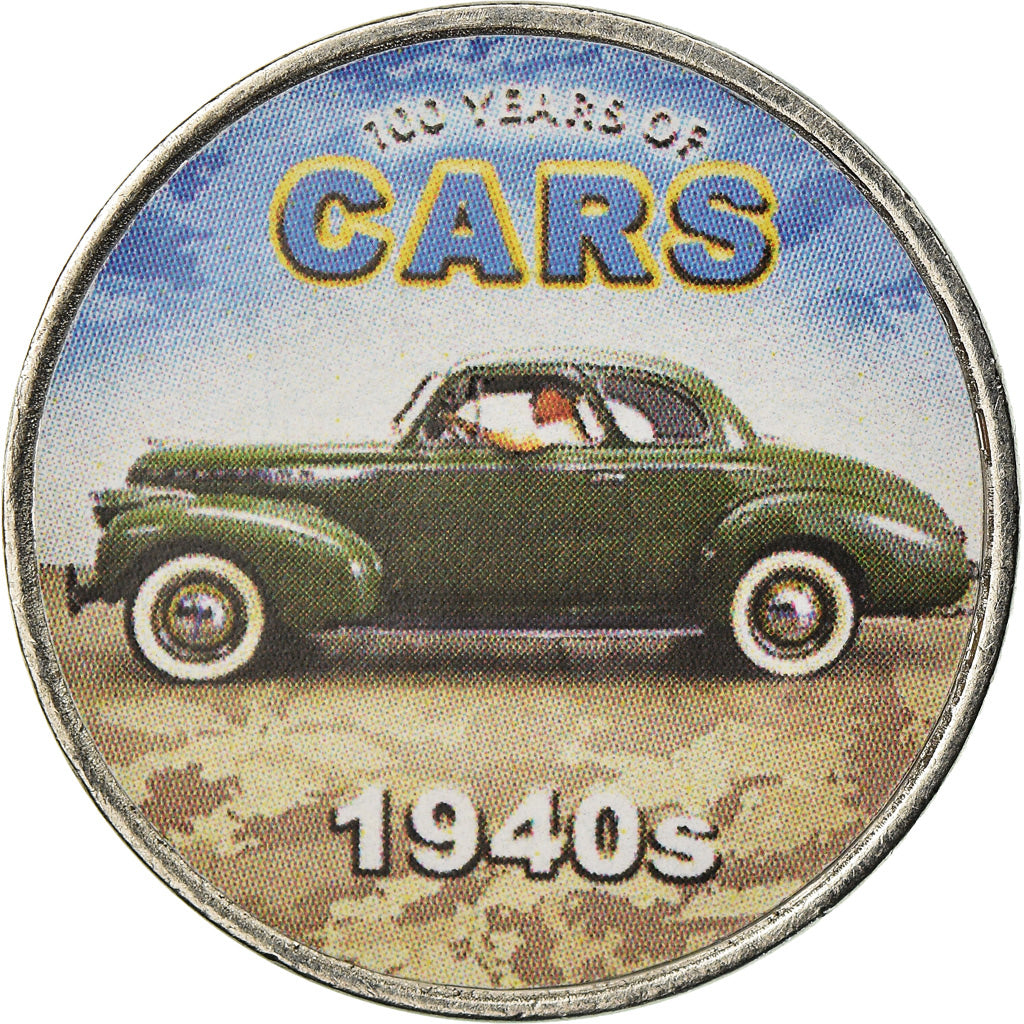 Coin, Somaliland, 1/2 Shilling, 2019, Automobiles - 100 ans - 1940, MS(63)