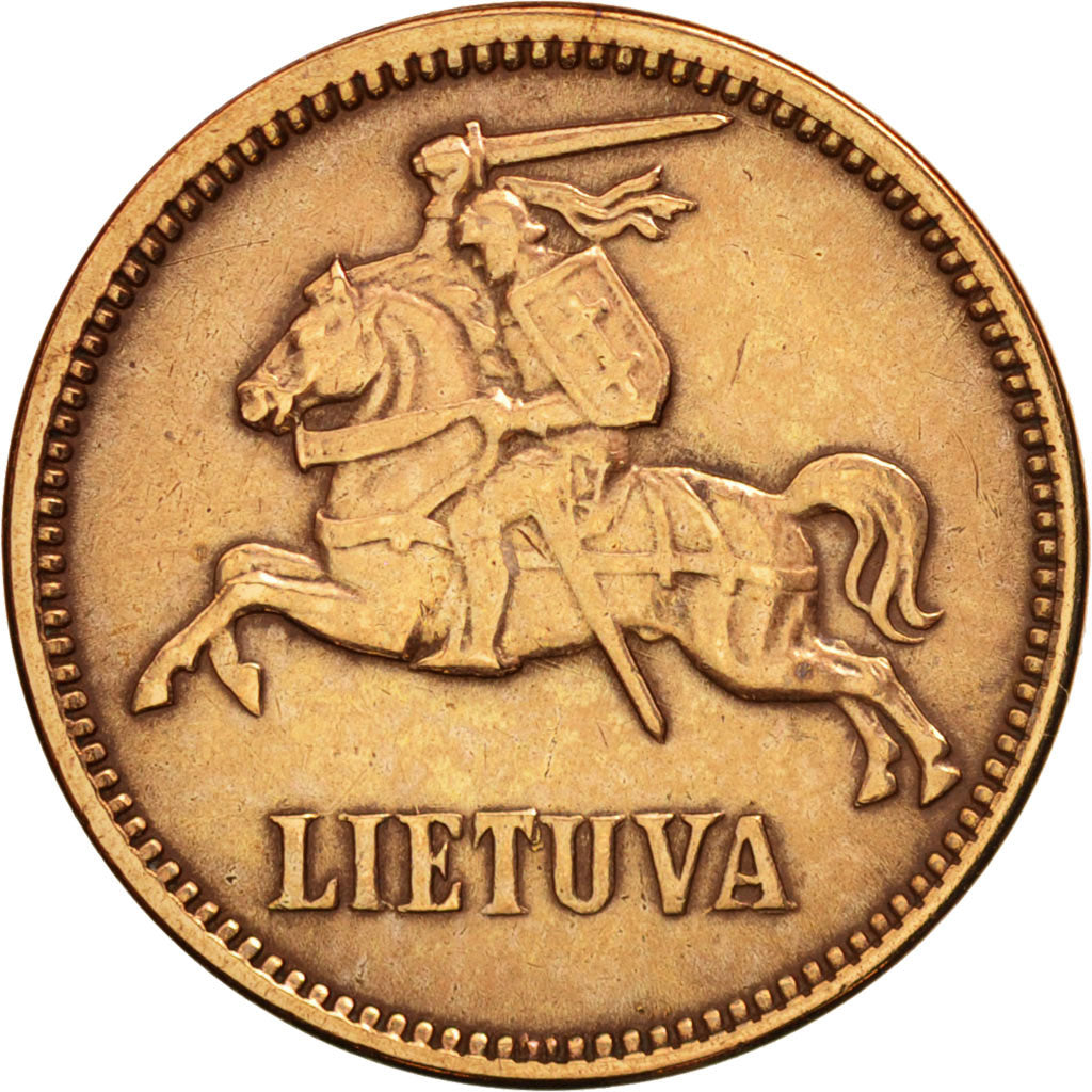 Lithuania, 5 Centai, 1936, TTB, Bronze, KM:81