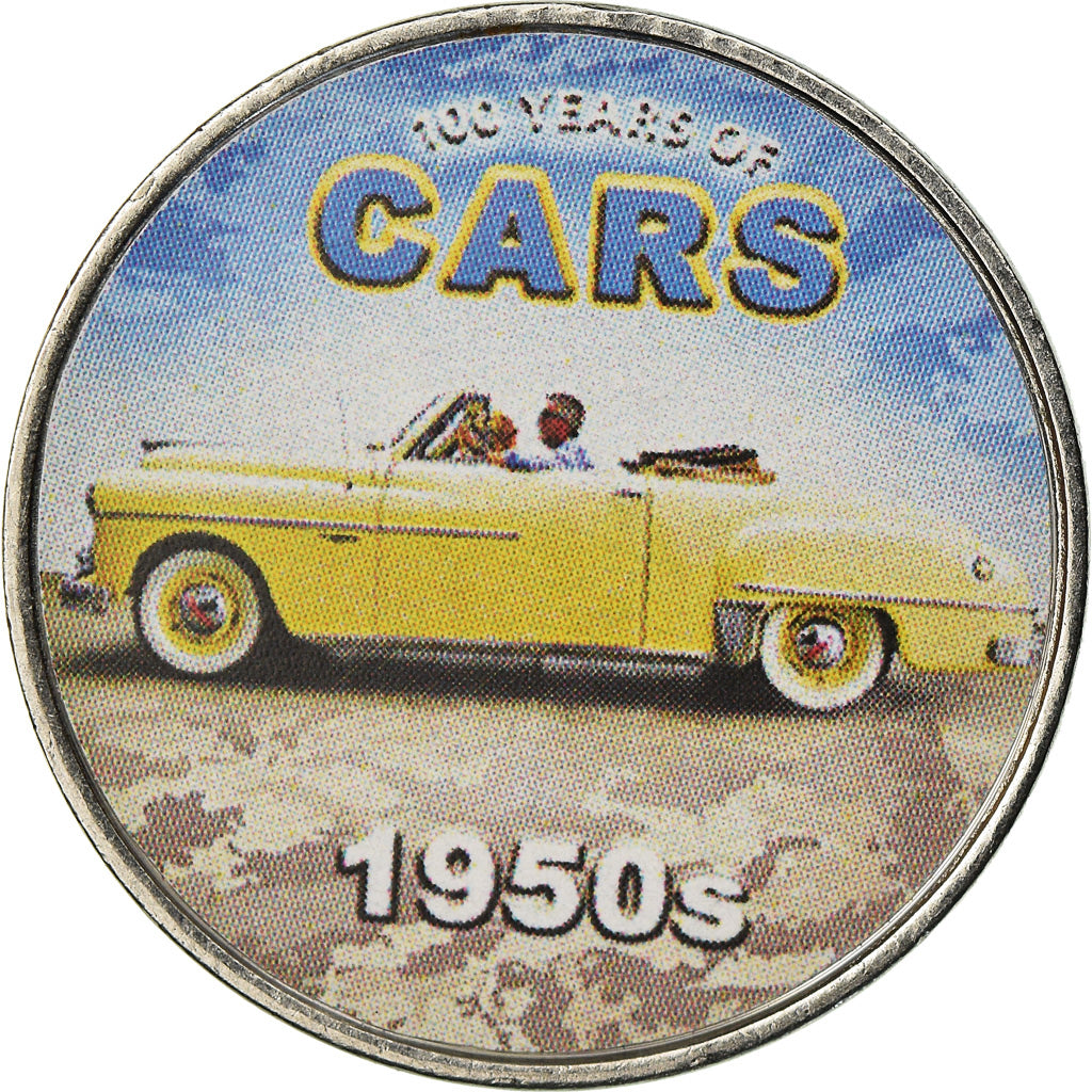 Munten, Somaliland, 1/2 Shilling, 2019, Automobiles - 100 ans - 1950, UNC-