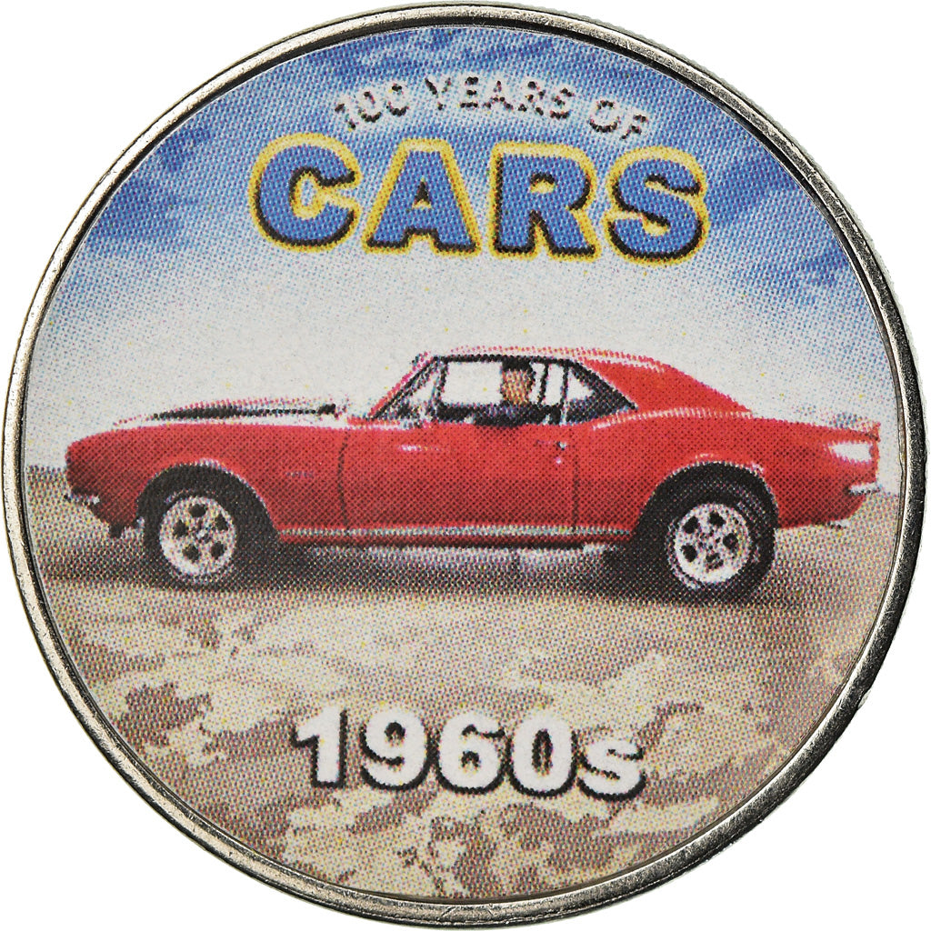 Coin, Somaliland, 1/2 Shilling, 2019, Automobiles - 100 ans - 1960, MS(63)