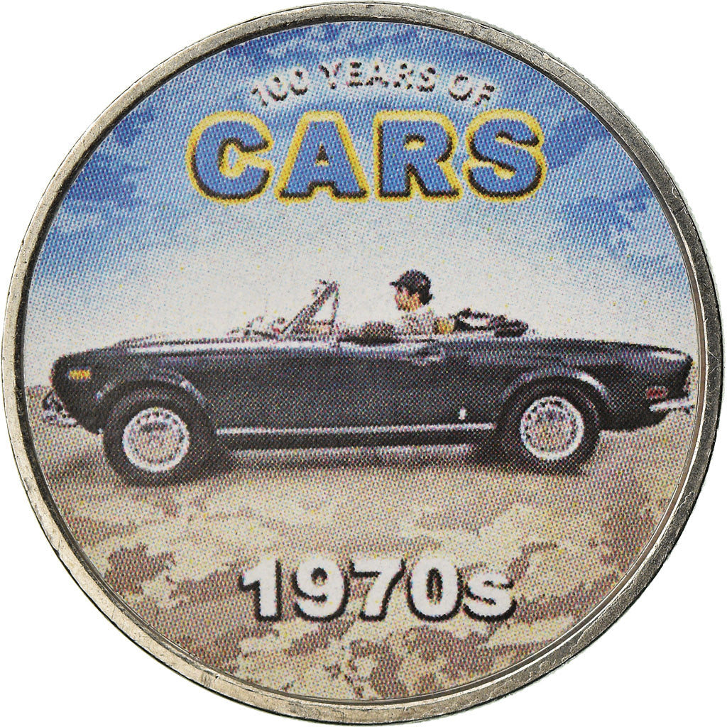 Munten, Somaliland, 1/2 Shilling, 2019, Automobiles - 100 ans - 1970, UNC-