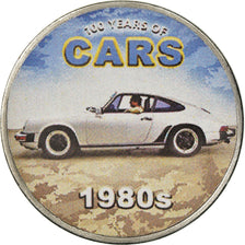 Coin, Somaliland, 1/2 Shilling, 2019, Automobiles - 100 ans - 1980, MS(63)