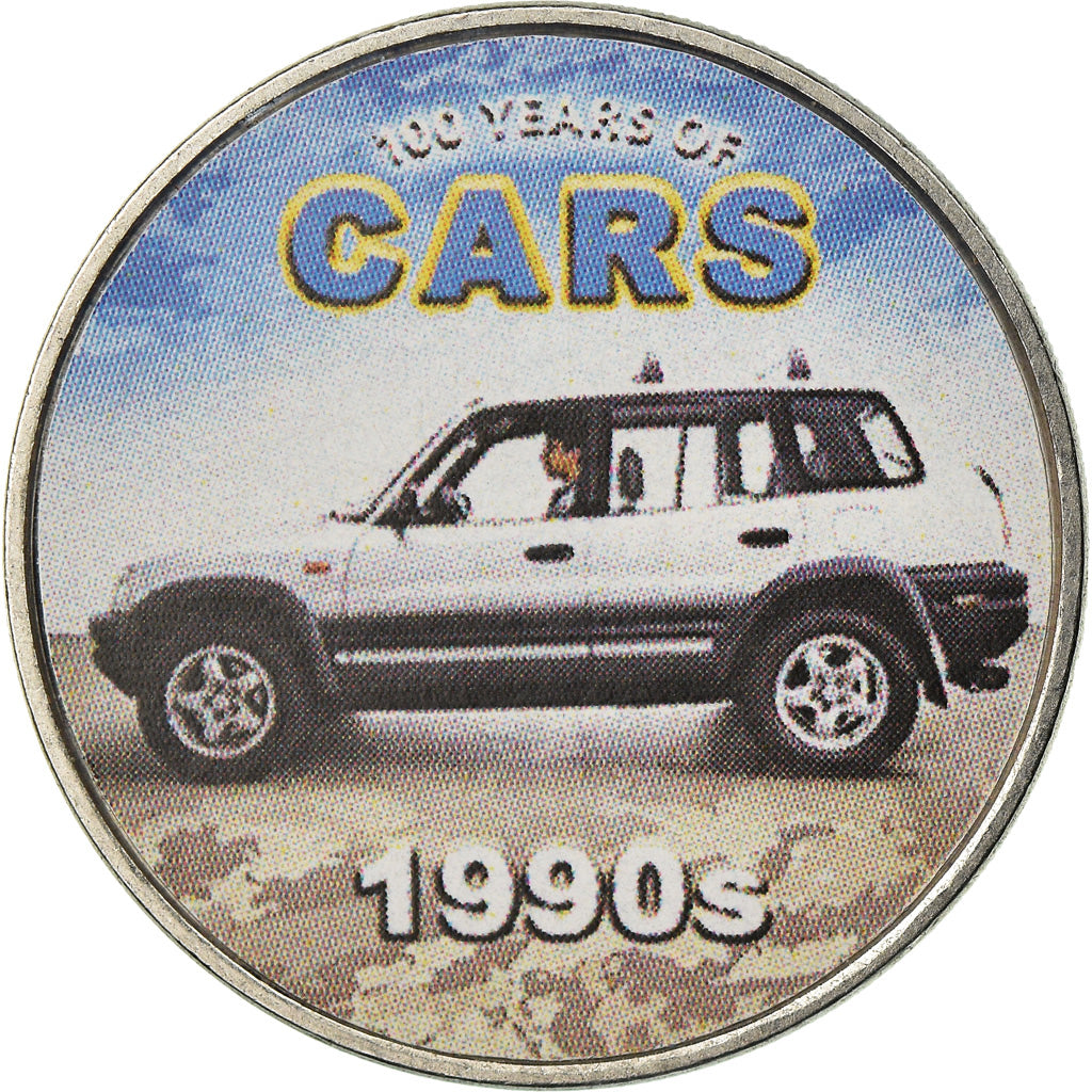 Munten, Somaliland, 1/2 Shilling, 2019, Automobiles - 100 ans - 1990, UNC-
