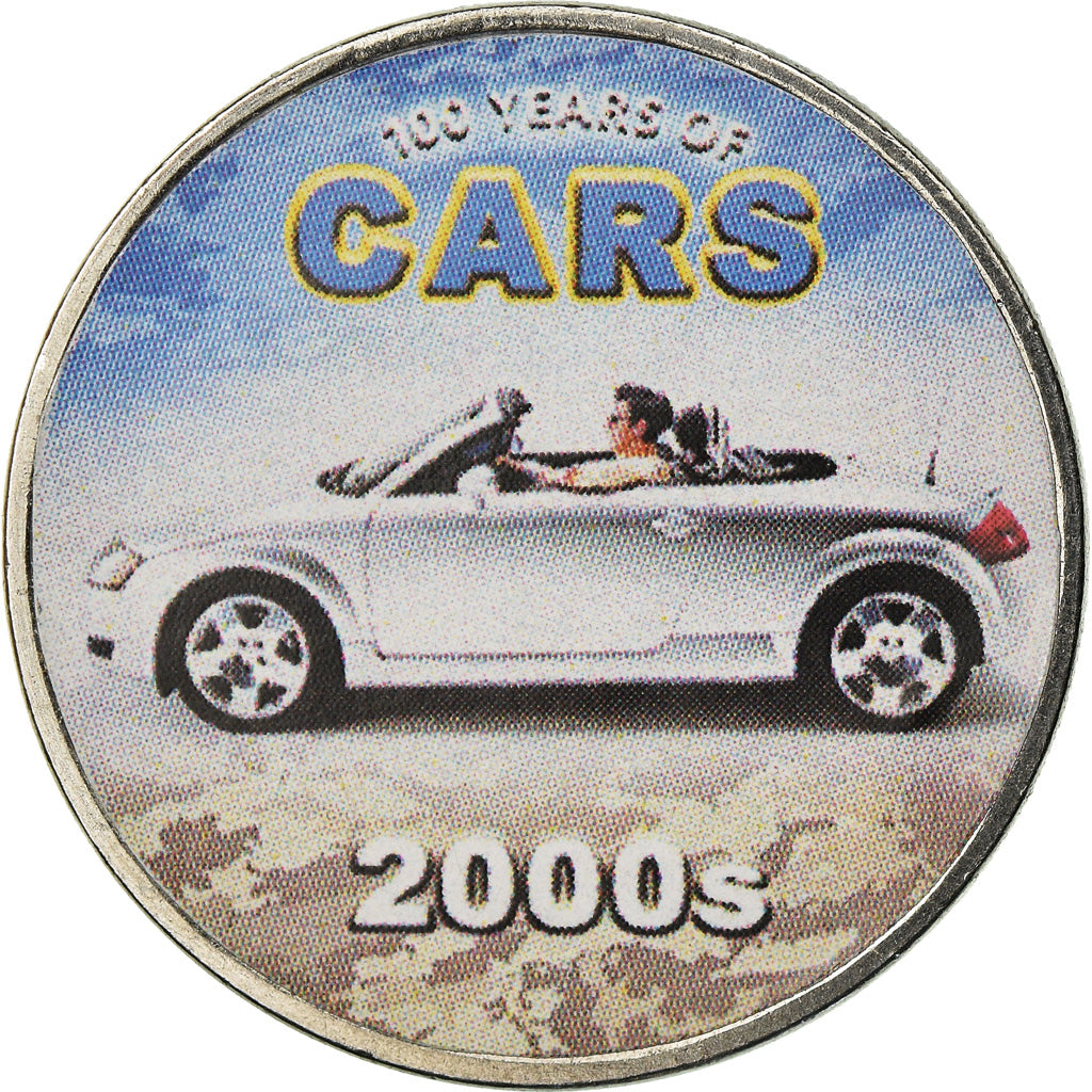 Coin, Somaliland, 1/2 Shilling, 2019, Automobiles - 100 ans - 2000, MS(63)