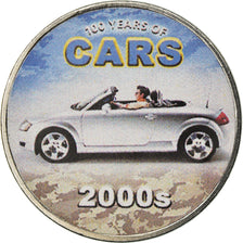 Coin, Somaliland, 1/2 Shilling, 2019, Automobiles - 100 ans - 2000, MS(63)