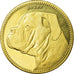 Coin, Somaliland, 5 Shillings, 2019, Chiens - Boxer, MS(63), Brass