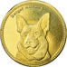 Moneta, Somaliland, 5 Shillings, 2019, Chiens - Berger allemand, SPL, Ottone