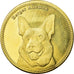 Coin, Somaliland, 5 Shillings, 2019, Chiens - Berger allemand, MS(63), Brass