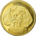 Moneta, Somaliland, 5 Shillings, 2019, Chiens - Beagle, SPL, Ottone