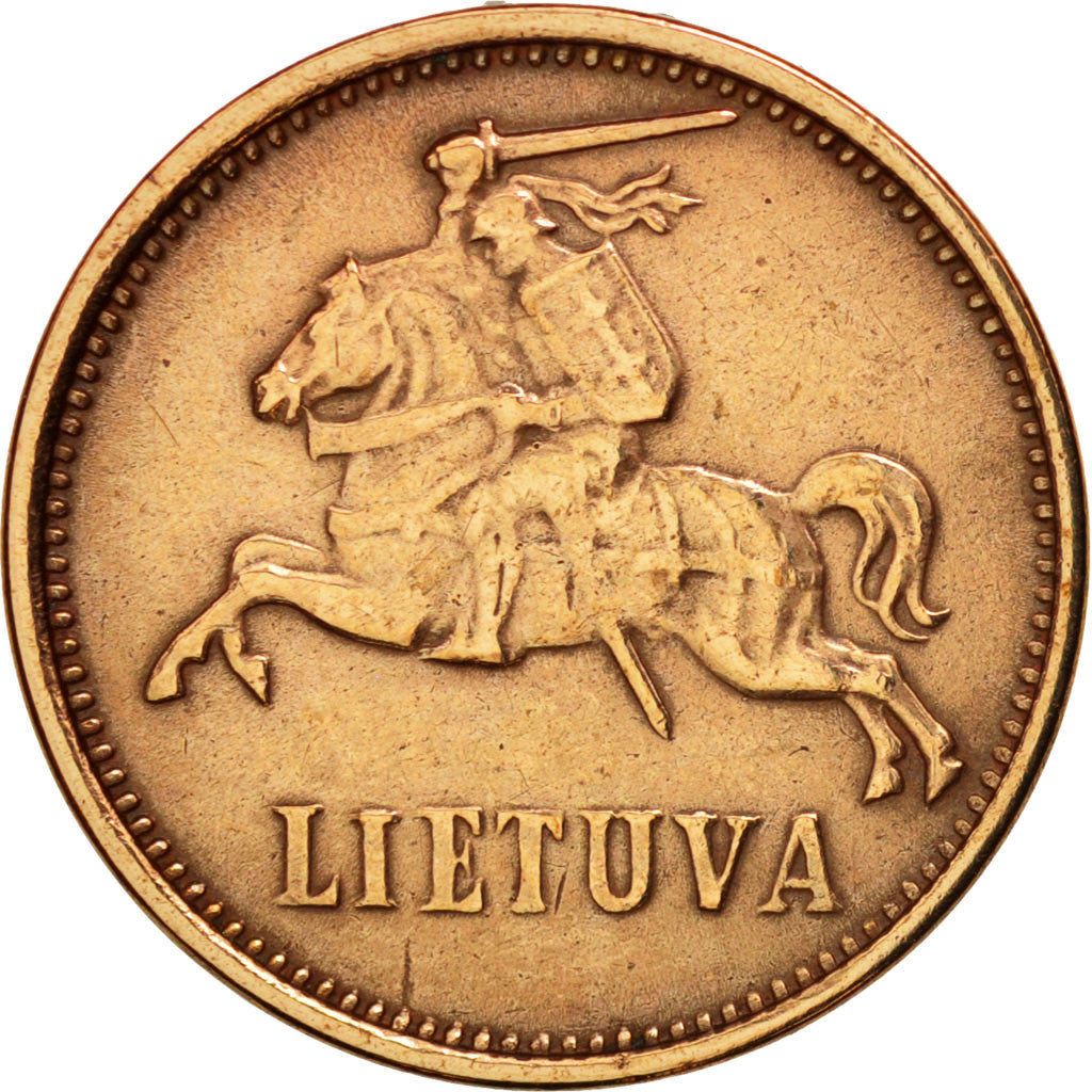 Lithuania, 2 Centai, 1936, AU(50-53), Bronze, KM:80