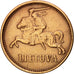 Lithuania, 2 Centai, 1936, AU(50-53), Bronze, KM:80