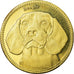 Coin, Somaliland, 5 Shillings, 2019, Chiens - Beagle, MS(63), Brass