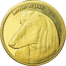 Coin, Somaliland, 5 Shillings, 2019, Chiens - Lévrier afghan, MS(63), Brass