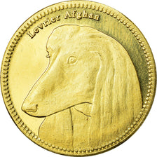 Moneta, Somaliland, 5 Shillings, 2019, Chiens - Lévrier afghan, SPL, Ottone