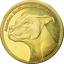 Coin, Somaliland, 5 Shillings, 2019, Chiens - American staffordshire terrier