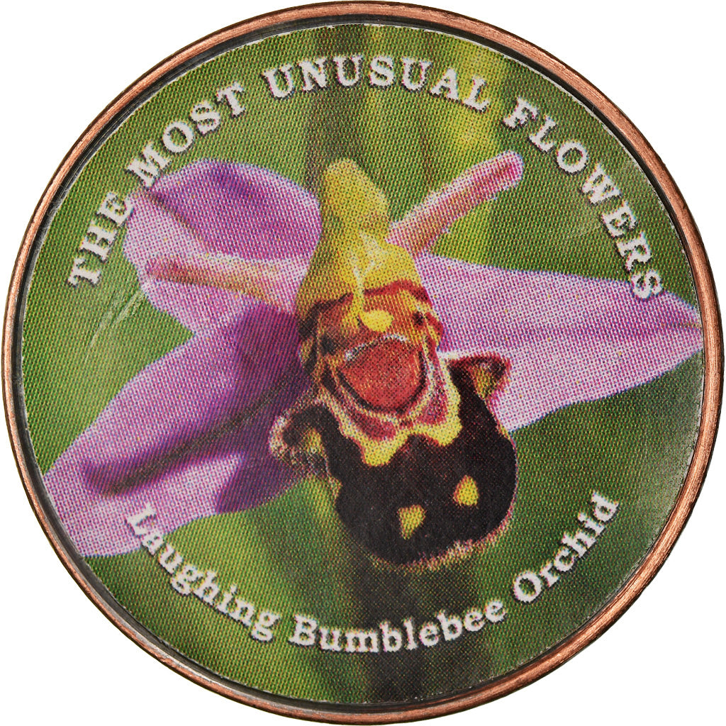 Monnaie, Somaliland, Shilling, 2019, Fleurs - Bumble bee Orchidée, SPL