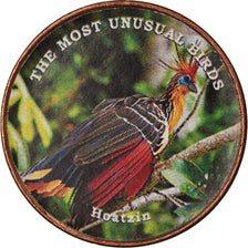 Coin, Somaliland, Shilling, 2019, Oiseaux - Hoazin, MS(63), Stainless Steel