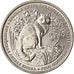 Coin, Transnistria, Rouble, 2020, Chat sauvage, MS(63), Copper-nickel