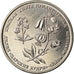 Coin, Transnistria, Rouble, 2019, Lys martagon, MS(63), Copper-nickel