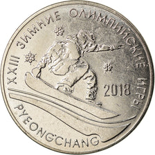 Coin, Transnistria, Rouble, 2017, Jeux d'hiver, MS(63), Copper-nickel