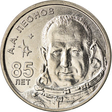 Moneta, Transnistria, Rouble, 2019, Alexei Leonov, MS(63), Miedź-Nikiel