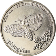 Moneda, Transnistria, Rouble, 2018, Papillon, SC, Cobre - níquel