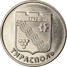 Coin, Transnistria, Rouble, 2017, Ville de Tiraspol, MS(63), Copper-nickel