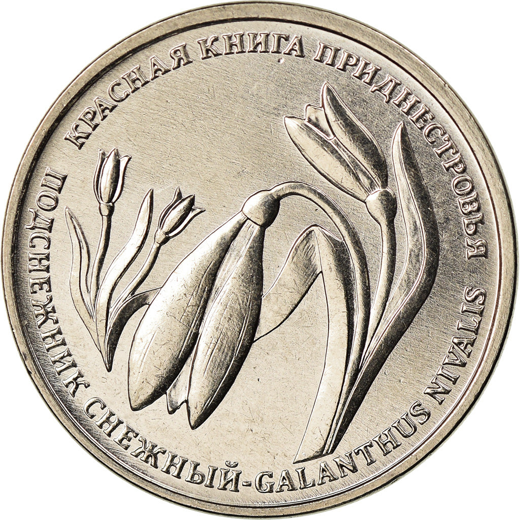 Coin, Transnistria, Rouble, 2020, Perce-neige, MS(63), Copper-nickel