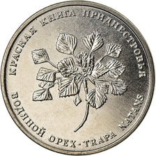 Coin, Transnistria, Rouble, 2019, Chataigne d'eau, MS(63), Copper-nickel
