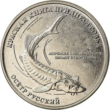 Coin, Transnistria, Rouble, 2018, Esturgeon, MS(63), Copper-nickel