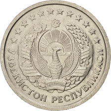 Uzbekistan, 20 Tiyin, 1994, AU(55-58), Nickel Clad Steel, KM:5.1