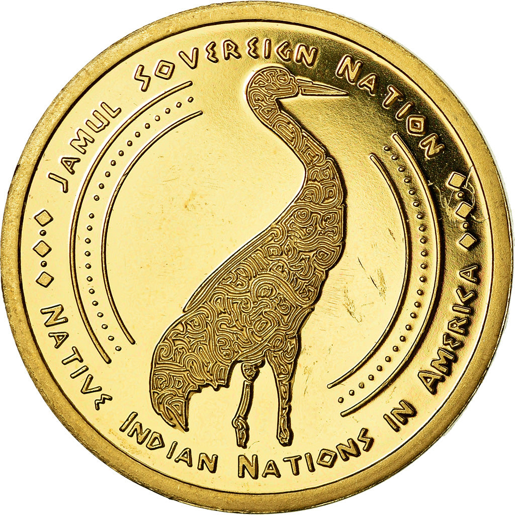 Coin, United States, Dollar, 2018, U.S. Mint, Miami Tribes, MS(63), Brass