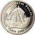 Moneda, Estados Unidos, Quarter, 2018, U.S. Mint, Miami Tribes, SC, Cobre -