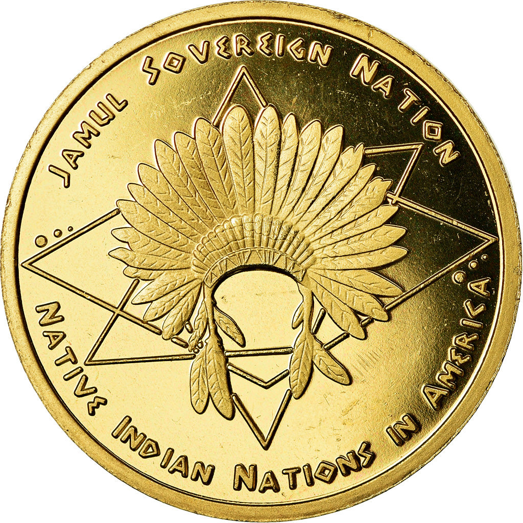 Moneta, Stati Uniti, Dollar, 2018, U.S. Mint, Tribu Chocktaw, SPL, Ottone