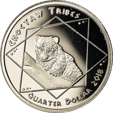 Coin, United States, Quarter, 2018, U.S. Mint, Tribu Chocktaw, MS(63)