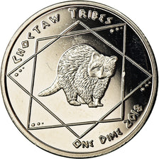 Coin, United States, Dime, 2018, U.S. Mint, Tribu Chocktaw, MS(63)