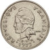 New Hebrides, 10 Francs, 1973, Paris, AU(50-53), Nickel, KM:2.2
