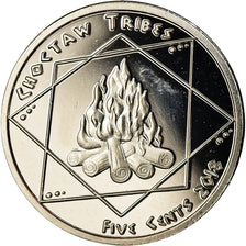Moneta, Stati Uniti, 5 Cents, 2018, U.S. Mint, Tribu Chocktaw, SPL, Rame-nichel
