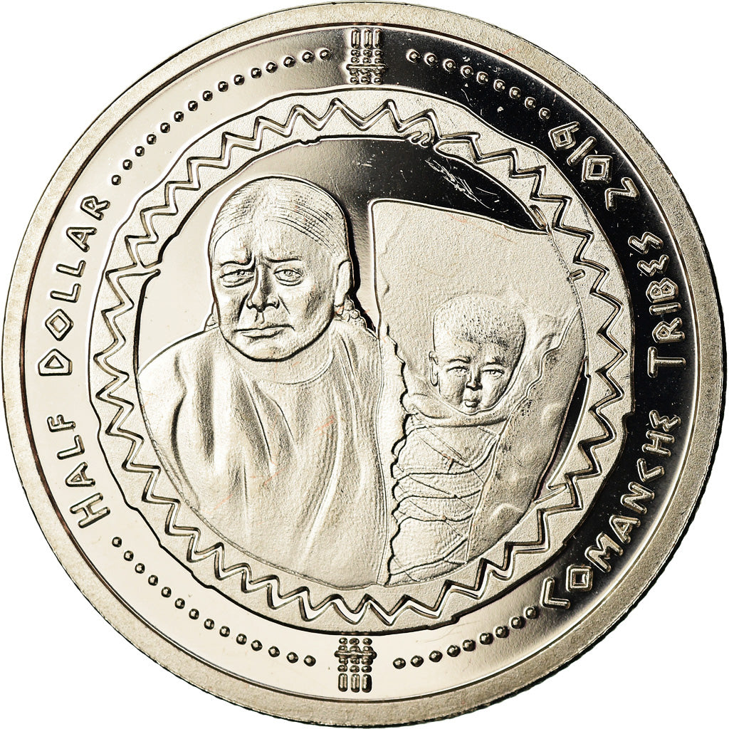 Coin, United States, 1/2 Dollar, 2019, U.S. Mint, Tribu Comanche, MS(63)