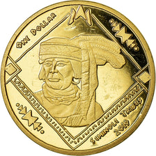 Coin, United States, Dollar, 2019, U.S. Mint, Tribu Séminole, MS(63), Brass